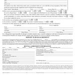 Download Free Arizona Rental Application Form   Printable Lease   Free Printable Rental Application