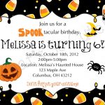 Download Free Template Free Printable Halloween Birthday Party   Halloween Party Invitation Templates Free Printable