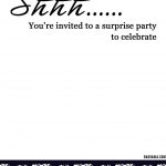 Download Now Free Adult Birthday Invitations | Bagvania Invitation   Free Printable Surprise Party Invitation Templates