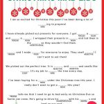 Download Your Free Printable Christmas Mad Libs! Kids And Adults Of   Christmas Mad Libs Printable Free