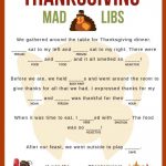 Download Your Free Printable Thanksgiving Mad Libs! Kids And Adults   Free Printable Thanksgiving Mad Libs