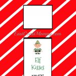 East Coast Mommy: Elf Kissing Booth (Free Printable)   Elf On The Shelf Kissing Booth Free Printable