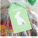 Easter Basket For Mom With Printable Easter Tags   Cutesy Crafts   Free Printable Easter Basket Name Tags