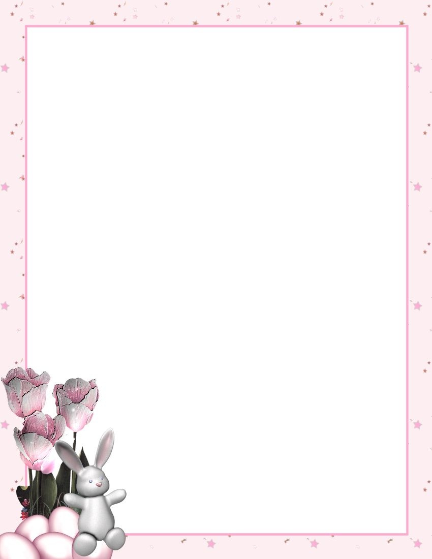 Easter Stationery | Easterstationery Theme Free Digital Stationery - Free Printable Easter Stationery