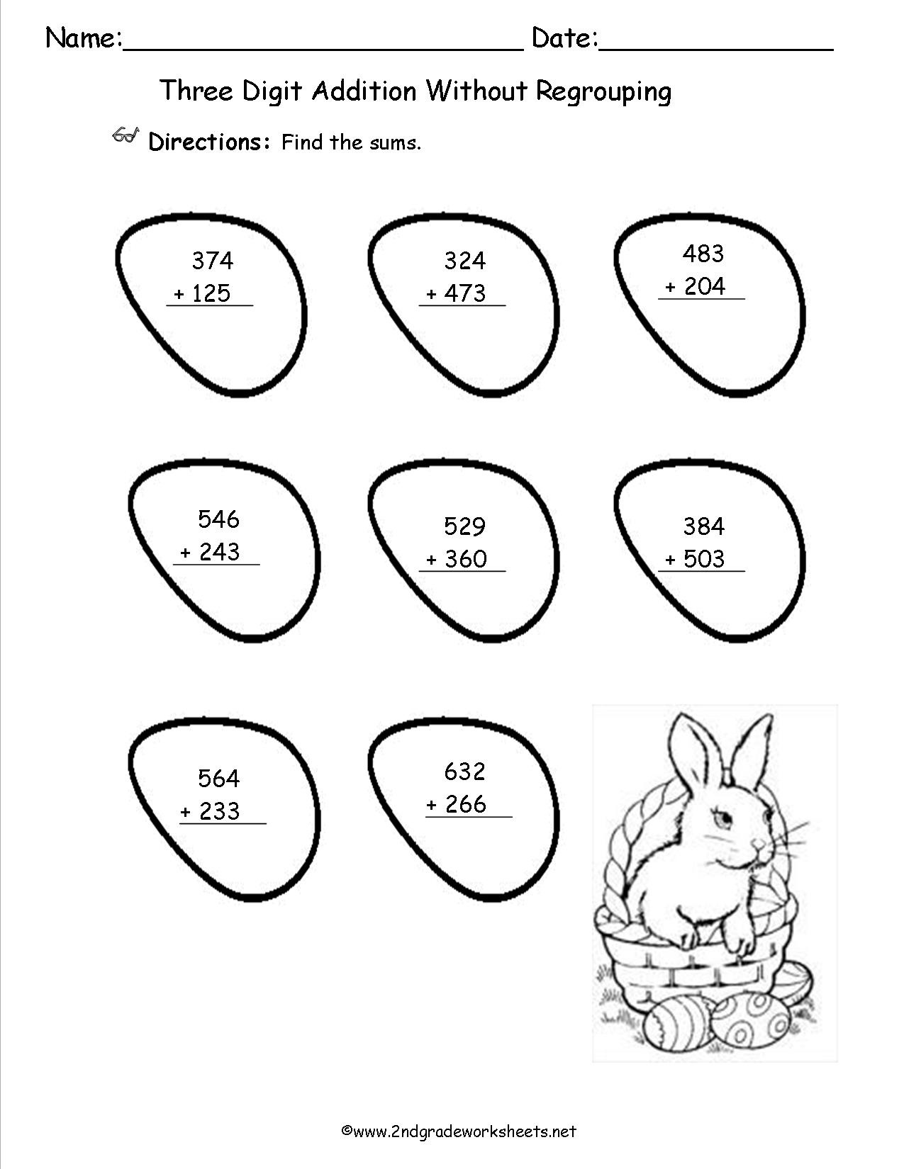 Easter Worksheets And Printouts - Free Printable Easter Worksheets For 3Rd Grade