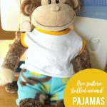 Easy + Free Sewing Pattern For Teddy Bear Pajamas   It's Always Autumn   Free Printable Teddy Bear Clothes Patterns