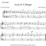 Easy Piano Arrangementpeter Edvinsson Of The Christmas Carol   Christmas Piano Sheet Music Easy Free Printable