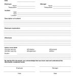 Employee Incident Report   4 Free Templates In Pdf, Word, Excel Download   Free Printable Incident Report Form