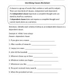 Englishlinx | Clauses Worksheets   9Th Grade English Worksheets Free Printable