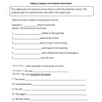 Englishlinx | Subject And Predicate Worksheets   9Th Grade English Worksheets Free Printable