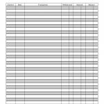 Excellent Blank Check Register Template Ideas Checkbook Free Bank   Free Printable Blank Check Register Template