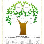 Family Tree Worksheet   Free Esl Printable Worksheets Madeteachers   My Family Tree Free Printable Worksheets