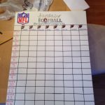 Fantasy Football Draft Board I Made For My Friends' Fantasy League   Free Fantasy Football Draft Kit Printable