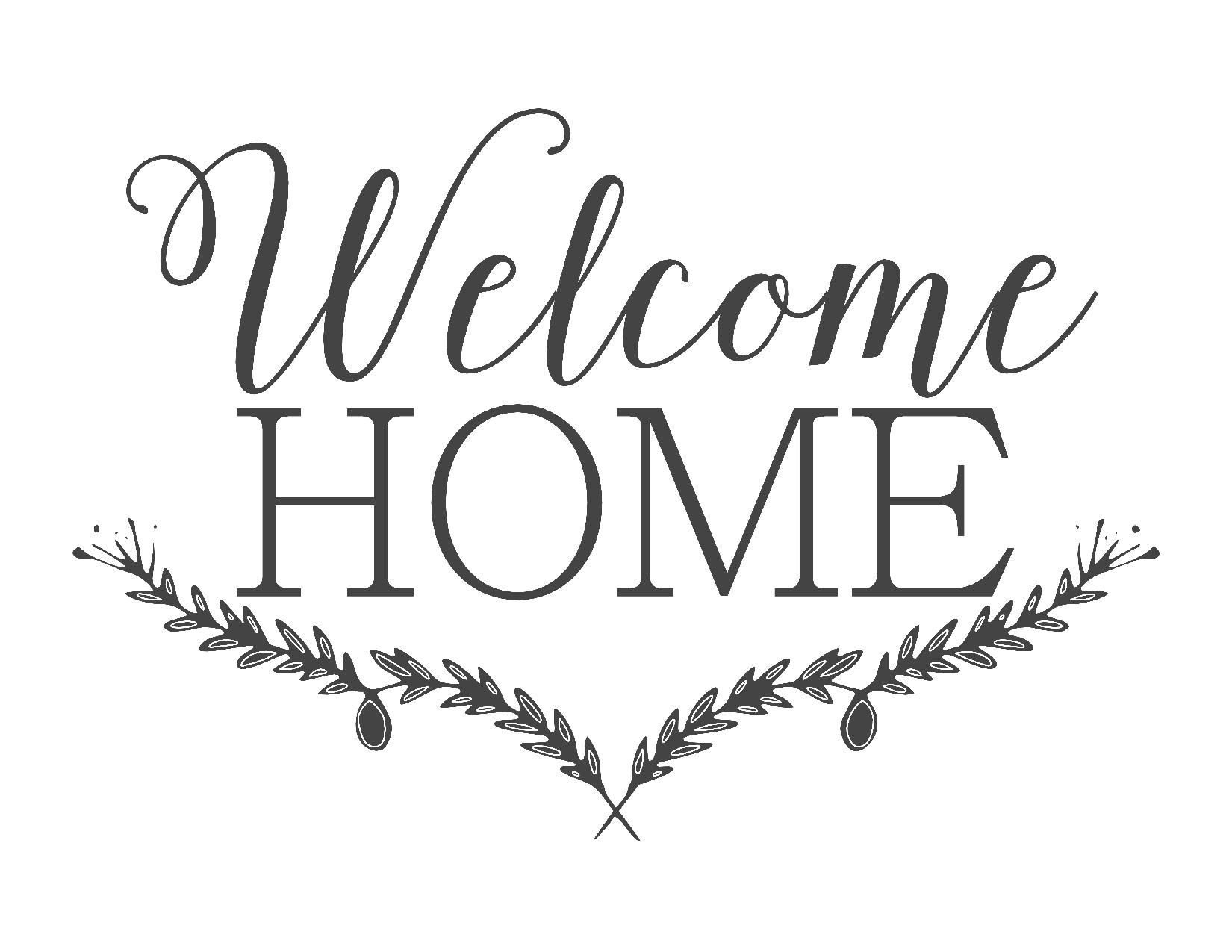 Welcome Home Printable - Printable Word Searches