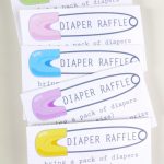 Fascinating Diaper Raffle Ticket Template Ideas Free Owl Printable   Free Printable Baby Shower Diaper Raffle Tickets
