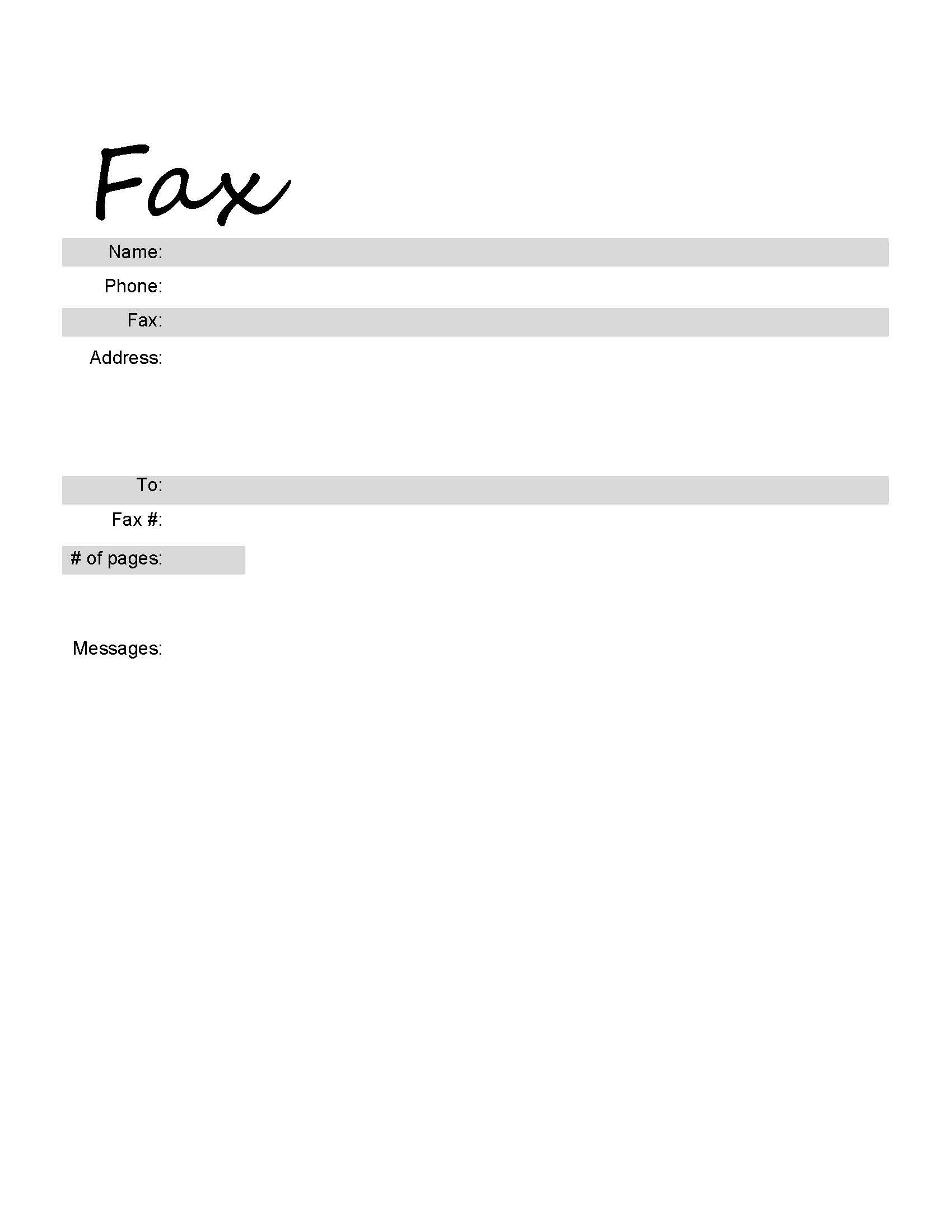 Fax Cover Page Template Free | Leave A Reply Cancel Reply | Fax - Free Printable Fax Cover Page