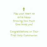 First Holy Communion Cards Printable Free   First Holy Communion Cards Printable Free