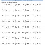 Fourth Grade Math Worksheets Multiplication Free Printable   Free Printable Math Worksheets For 4Th Grade