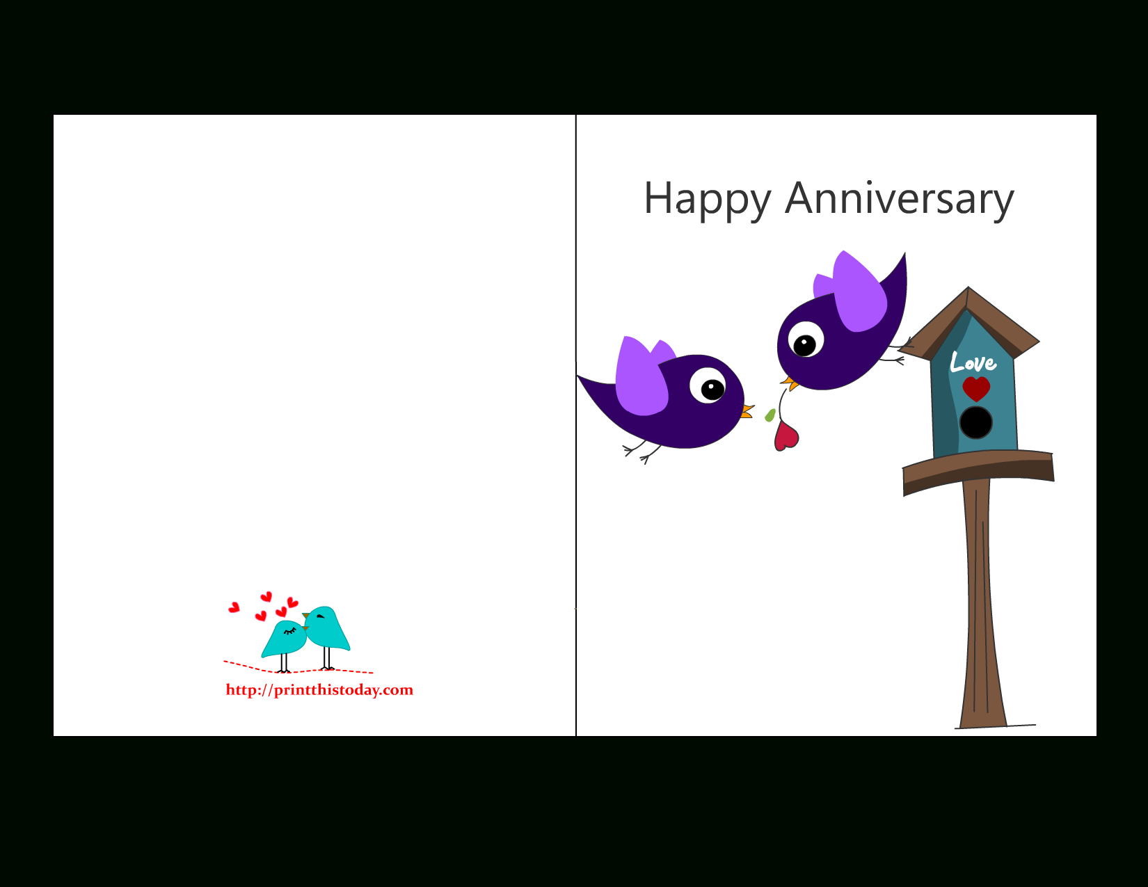 Free Anniversary Cards To Print | Free Printable Anniversary Cards - Free Printable Cards