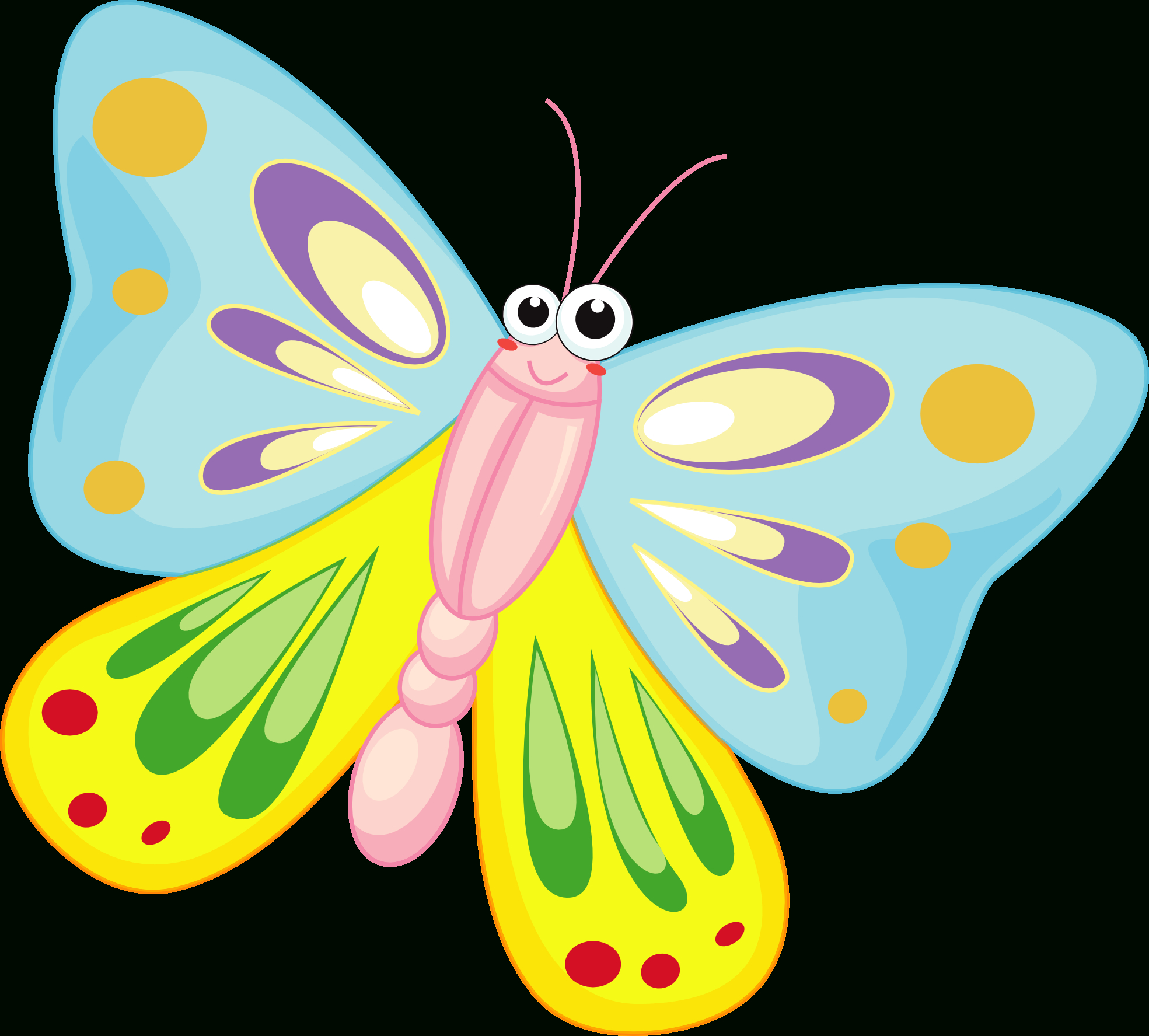 Free Cartoon Butterfly Pictures, Download Free Clip Art, Free Clip - Free Printable Butterfly Clipart