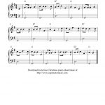 Free Christmas Sheet Music For Easy Piano Solo, O Christmas Tree   Christmas Piano Sheet Music Easy Free Printable