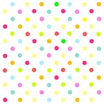 Free Digital Multicolored Polka Dot Scrapbooking Paper   Free Printable Pink Polka Dot Paper