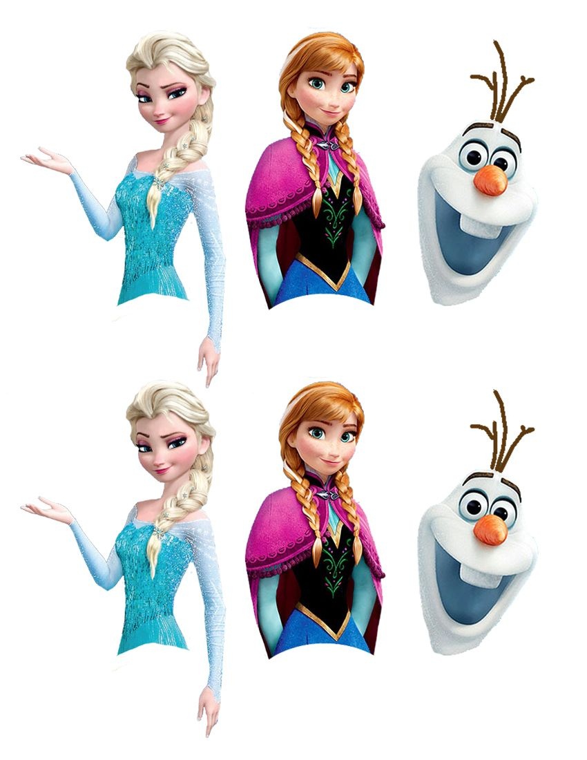 Free Disney Frozen Printable For Cake Pops | Plaatjes - Frozen - Frozen Cupcake Toppers Free Printable