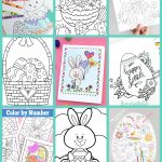 Free Easter Coloring Pages   Happiness Is Homemade   Free Printable Easter Stuff