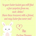 Free Easter Printables {Notes From The Easter Bunny}   | Craft Ideas   Free Printable Easter Cards For Grandchildren