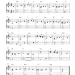 Free Easy Christmas Piano Sheet Music | What Child Is This?   Christmas Piano Sheet Music Easy Free Printable