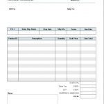 Free Editable Printable Invoices Blank Bill Of Sale Word Template   Free Bill Invoice Template Printable