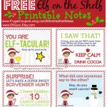 Free Elf On The Shelf Notes | Holiday Inspirations! | Elf On The   Elf On The Shelf Free Printable Ideas