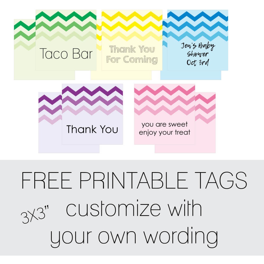 Free Favor Tags For Parties | Cutestbabyshowers - Free Printable Baby Shower Gift Tags