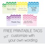 Free Favor Tags For Parties | Cutestbabyshowers   Free Printable Baby Shower Labels And Tags