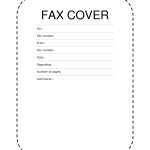 Free]^^ Fax Cover Sheet Template   Free Printable Fax Cover Page