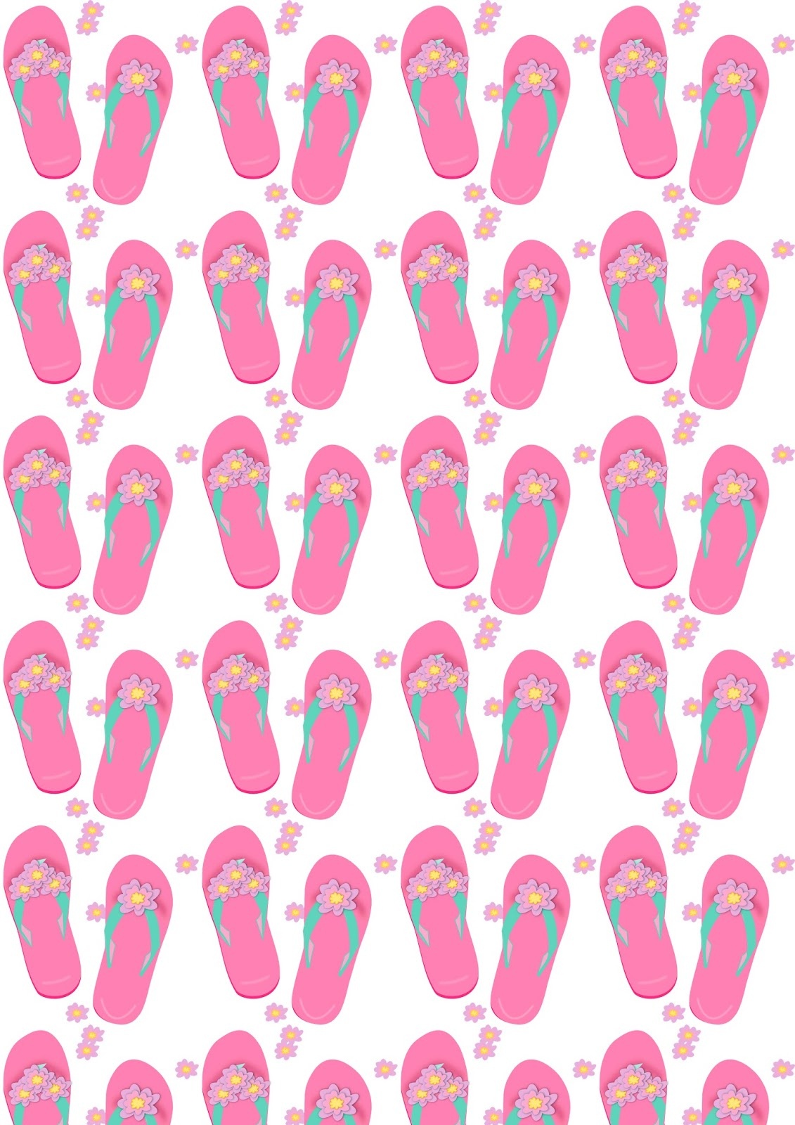 Free Flip Flop Pattern, Download Free Clip Art, Free Clip Art On - Free Printable Flip Flop Pattern
