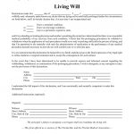 Free Florida Living Will Form   Pdf | Eforms – Free Fillable Forms   Free Printable Will Forms