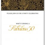 Free Free 50Th Birthday Party Invitations Wording | 50 Years Old   Printable Invitation Templates Free Download