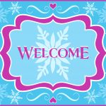 Free Frozen Party Printables From Printabelle | Catch My Party   Free Printable Welcome Cards