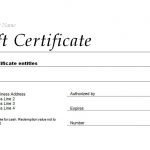 Free Gift Certificate Templates You Can Customize   Free Printable Gift Vouchers Uk
