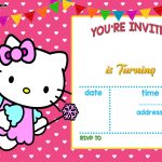 Free Hello Kitty Invitation Templates | Free Printable Birthday   Free Printable Hello Kitty Baby Shower Invitations