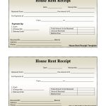 Free House Rental Invoice | House Rent Receipt Template   Doc   Free Printable Rent Receipt