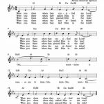 Free Lead Sheet – Were You There In 2019 | Gospel Music | Lead Sheet   Free Printable Gospel Music Lyrics