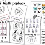 Free Math Lapbook (Prek, K, 1St Grade)   Homeschool Den   Free Printable Lapbook Templates