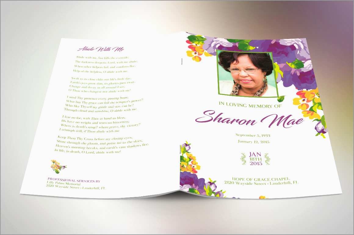 obituary format sample