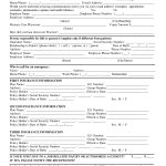 Free Patient Registration Form Template | Blank Medical Patient   Free Printable Medical Forms