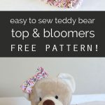 Free Pattern For Easy To Sew Teddy Bear Clothes (Build A Bear | Doll   Free Printable Teddy Bear Clothes Patterns