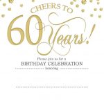 Free Printable 60Th Birthday | Kellies 50Th Bday Ideas | 60Th   Free Printable Surprise 60Th Birthday Invitations