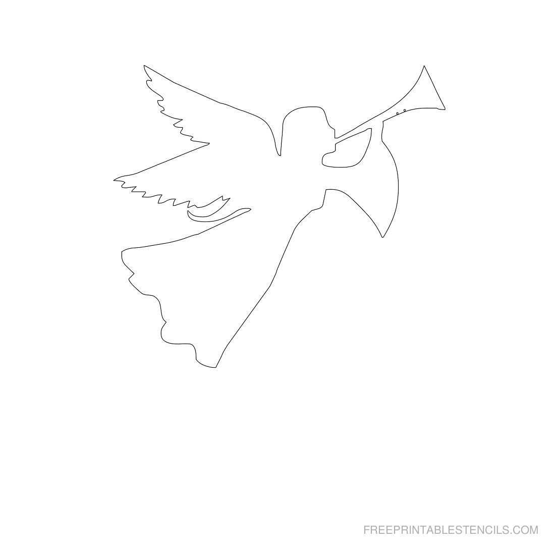 Free Printable Angel Stencils | Free Printable Stencils - Free Printable Pictures Of Angels