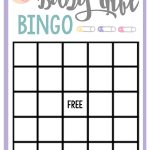 Free Printable Baby Shower Games For Large Groups – Fun Squared   Free Printable Baby Shower Bingo Cards